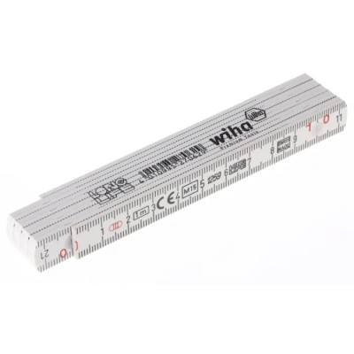 Wiha 1 m Fibreglass Reinforced Polyamide Folding Ruler Metric 27062