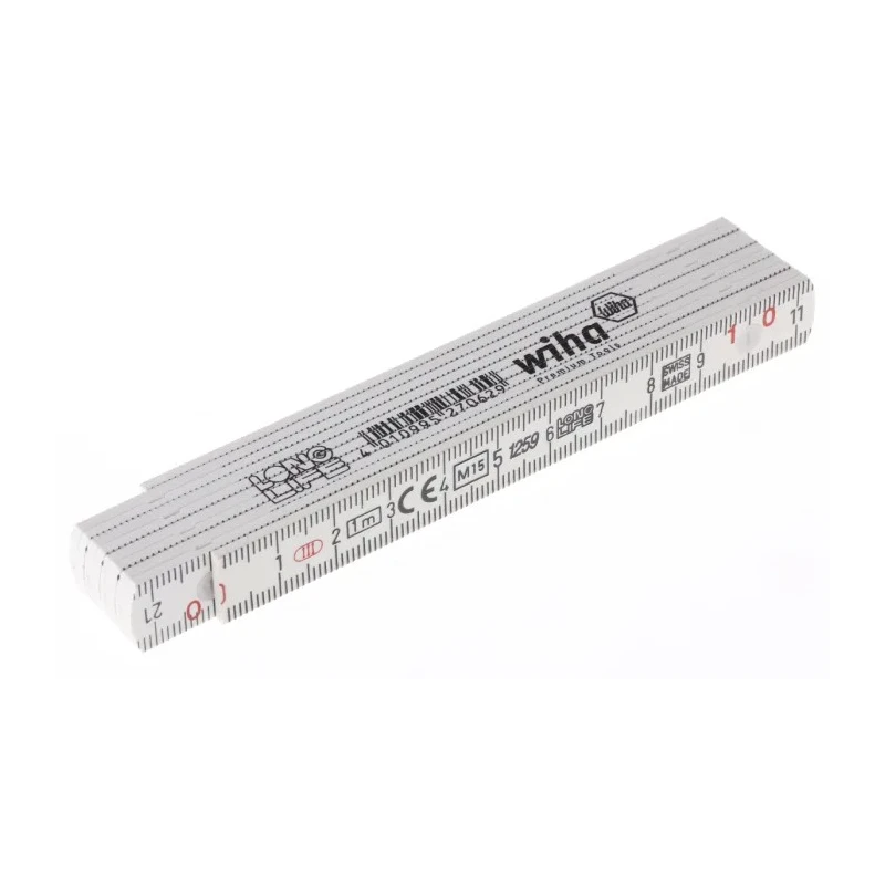Wiha 1 m Fibreglass Reinforced Polyamide Folding Ruler Metric 27062