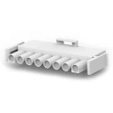 TE Connectivity Universal MATE-N-LOK Male Connector Housing 6.35 mm Pitch 8 Way 1 Row Straight 640586-1