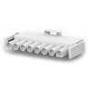 TE Connectivity Universal MATE-N-LOK Male Connector Housing 6.35 mm Pitch 8 Way 1 Row Straight 640586-1