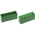 TE Connectivity Buchanan Series Pluggable Terminal Block 5-Contact 5.08 mm Pitch 1 Row 300V 15A 796638-5