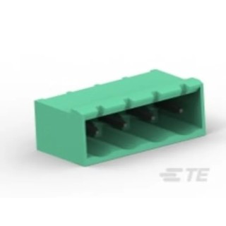 TE Connectivity Buchanan Series Pluggable Terminal Block 4-Contact 5.08 mm Pitch 1 Row 796636-4
