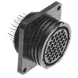 TE Connectivity Circular Connector 9 Contacts Panel Mount Socket Female 250V IP65 CPC Series 