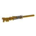 TE Connectivity Type III Series Male Crimp Terminal 18 AWG Min, 16 AWG Max 13A Current 66099-3
