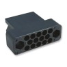 TE Connectivity M Male Connector Housing, 3.81 mm Pitch, 14 Way, 3 Row Straight 201355-1