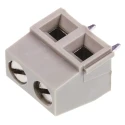 TE Connectivity Buchanan Series PCB Terminal Block, 2-Contact, 5 mm Pitch, 1 Row, 13.5A, Polyamide Housing, Male 1546216-2
