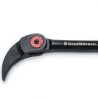 GearWrench Crow Bar 2 Piece Indexing Pry Bar Set 8 and 16 Inch Alloy Steel Black Phosphate Finish 82300