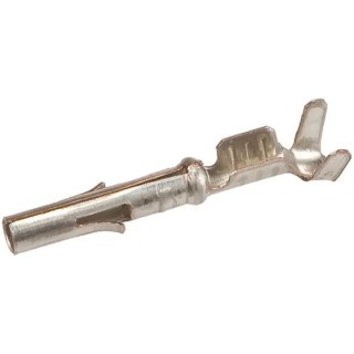 TE Connectivity Miniature Rectangular Series Female Crimp Terminal, 26 AWG Min Crimp, 18 AWG Max 641294-1