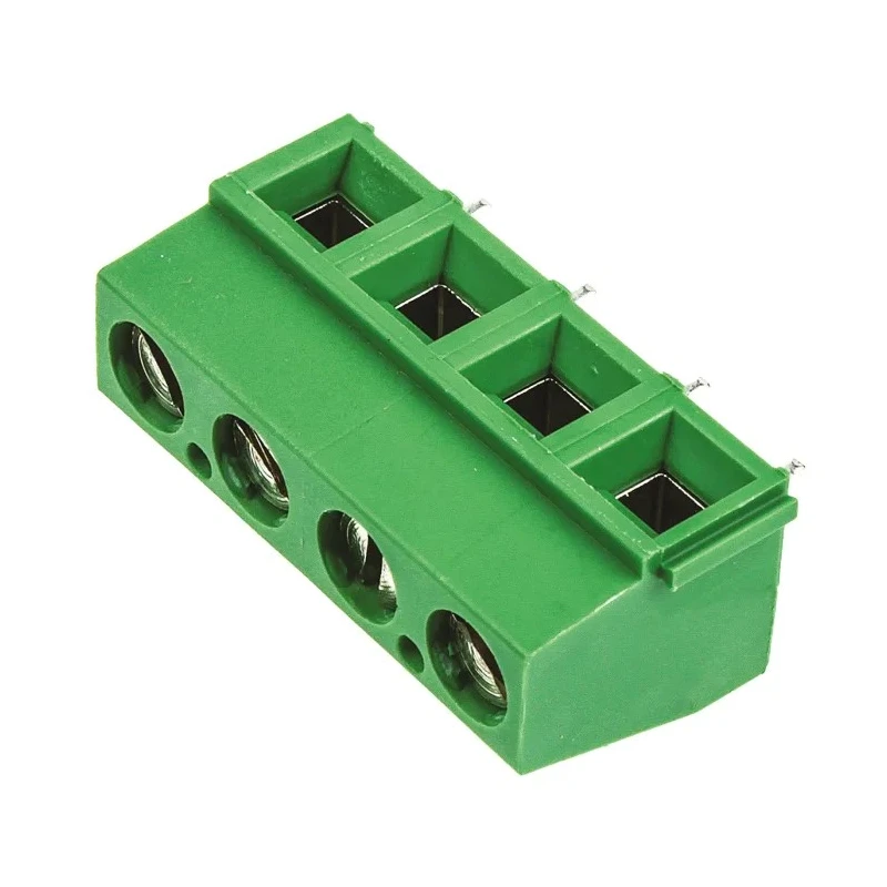 TE Connectivity Buchanan Series 4-Contact 5.08 mm Pitch 1 Row PCB Terminal Block 282837-4