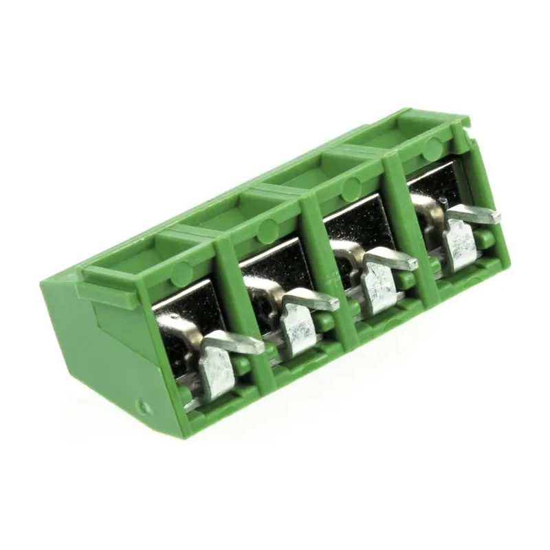 TE Connectivity Buchanan Series 4-Contact 5.08 mm Pitch 1 Row PCB Terminal Block 282837-4