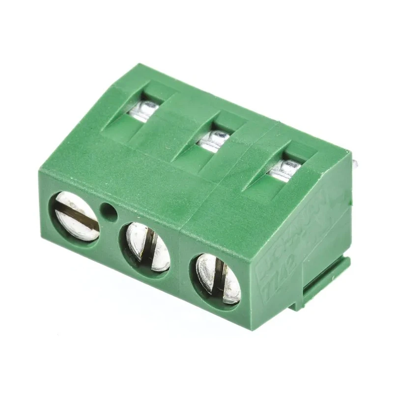 TE Connectivity Buchanan Series 3-Contact 5.08 mm Pitch 1 Row PCB Terminal Block 282837-3