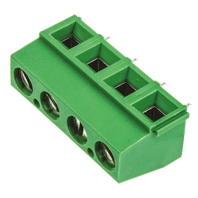 TE Connectivity Buchanan Series 4-Contact 5.08 mm Pitch 1 Row PCB Terminal Block 282837-4