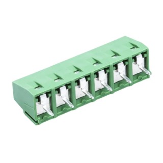 TE Connectivity Buchanan Series 6-Contact 5.08 mm Pitch 1 Row PCB Terminal Block 282837-6