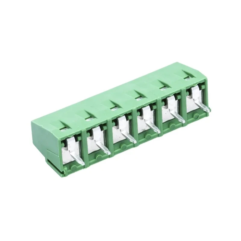 TE Connectivity Buchanan Series PCB Terminal Block 6-Contact 5.08 mm Pitch 1 Row 282837-6