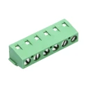 TE Connectivity Buchanan Series PCB Terminal Block 6-Contact 5.08 mm Pitch 1 Row 282837-6