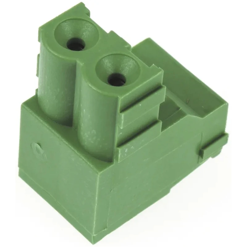 TE Connectivity Buchanan Series 2-Contact Pluggable Terminal Block 5.08 mm Pitch 1 Row 282807-2