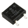 Vishay Bridge Rectifier, Surface Mount, 600 V Peak Reverse Voltage, 50 A Surge Current, 4-Pin Single DF06S-E3/77
