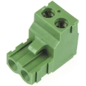 TE Connectivity Buchanan Series Pluggable Terminal Block 3-Contact 5.08 mm Pitch 1 Row 300V ac 15A Polyamide Housing 282807-3