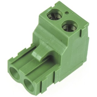TE Connectivity Buchanan Series Pluggable Terminal Block 3-Contact 5.08 mm Pitch 1 Row 300V ac 15A Polyamide Housing 282807-3