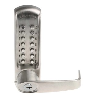 Codelock Steel Mechanical Brushed Code Lock CL600BS