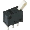 Omron Subminiature Micro Switch SPDT Silver Plated Contact 100mA Lever Actuator D3C-1210