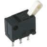 Omron Subminiature Micro Switch SPDT Silver Plated Contact 100mA Lever Actuator D3C-1210