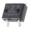 Vishay Bridge Rectifier, Surface Mount DFS Package, 50 V Peak Reverse Voltage, 50 A Peak Forward Surge Current DF005S-E3/77