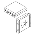 Vishay Infrared Visible Light Photodiode Surface Flat Top 5 x 4.24 x 1.12 mm TEMD5020X01