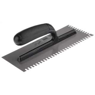 Ragni Pointing Trowel Mastic Trowel with 280 mm Carbon Steel Blade and Comfort Grip ABS Plastic Handle R231