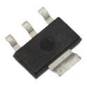 Vishay P-Channel Power MOSFET Surface-Mount, -1.8 A Drain Current, -60 V Drain-Source Voltage, 3.1 W Power IRFL9014TRPBF