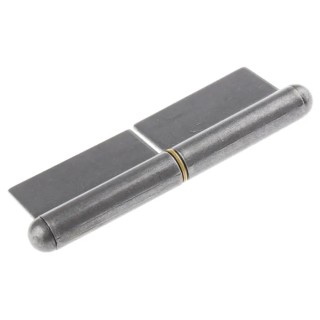 RS PRO Steel Flag Hinge, 81.5 mm Length x 48 mm Width x 2 mm Thickness, Free Swinging Closing Type 726-4131