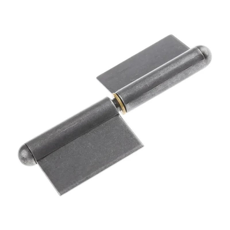 RS PRO Steel Flag Hinge, 81.5 mm Length x 48 mm Width x 2 mm Thickness, Free Swinging Closing Type 726-4131