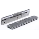 RS PRO Steel Piano Style Hinge with Spring Loaded Pin, 160 mm Length, 46 mm Width, 1.5 mm Thickness 726-4100