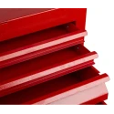 RS PRO 6 Drawer Wheeled Roller Cabinet Steel with Central Locking Mechanism and 75mm Diameter Wheels 753-1595