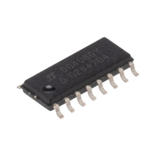 Vishay Multiplexer 1 CMOS Single 8:1 Surface Mount 16-Pin SOIC Package DG408DY-T1-E3