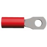 TE Connectivity PIDG Insulated Ring Terminal M2.5 Stud Size 22 AWG 16 AWG Wire Size Red 130451