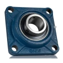 RS PRO Cast Iron Four-Bolt Medium Duty Flange Bearing Unit 50 mm ID 162x162x59.4 mm UCFX10
