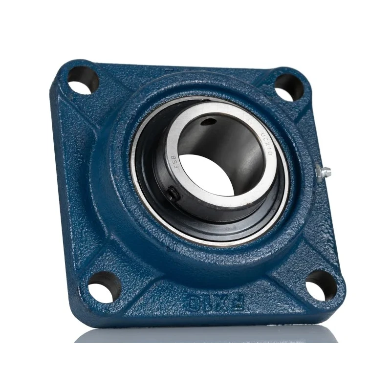 RS PRO Cast Iron Four-Bolt Medium Duty Flange Bearing Unit 50 mm ID 162x162x59.4 mm UCFX10