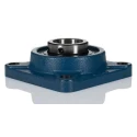 RS PRO Cast Iron Four-Bolt Medium Duty Flange Bearing Unit 50 mm ID 162x162x59.4 mm UCFX10