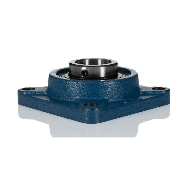 RS PRO Cast Iron Four-Bolt Medium Duty Flange Bearing Unit 50 mm ID 162x162x59.4 mm UCFX10