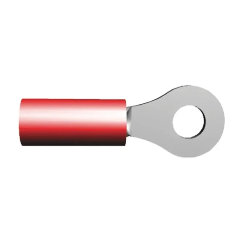 TE Connectivity PIDG Insulated Ring Terminal M3.5 Stud Size 22 AWG 16 AWG Wire Size Red 326878