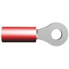TE Connectivity PIDG Insulated Ring Terminal M3.5 Stud Size 22 AWG 16 AWG Wire Size Red 326878