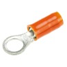 TE Connectivity PIDG Insulated Ring Terminal M5 Stud Size 18 AWG 16 AWG Wire Size Orange Red 152881