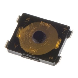 Panasonic Tactile Switch Push Plate SPST 20mA 15 V dc 0.65 mm Actuator Length EVPAFFB65