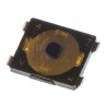 Panasonic Tactile Switch Push Plate SPST 20mA 15 V dc 0.65 mm Actuator Length EVPAFFB65