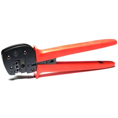 Molex Premium Hand Crimp Tool for Flat Blade Crimp Terminals 18 to 14 AWG, Series 207129 63811-7200