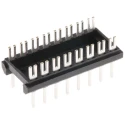 Aries Electronics 600 2.54 mm Pitch 16 Way Through Hole Mount DIL Header Tin over Nickel 16-600-10