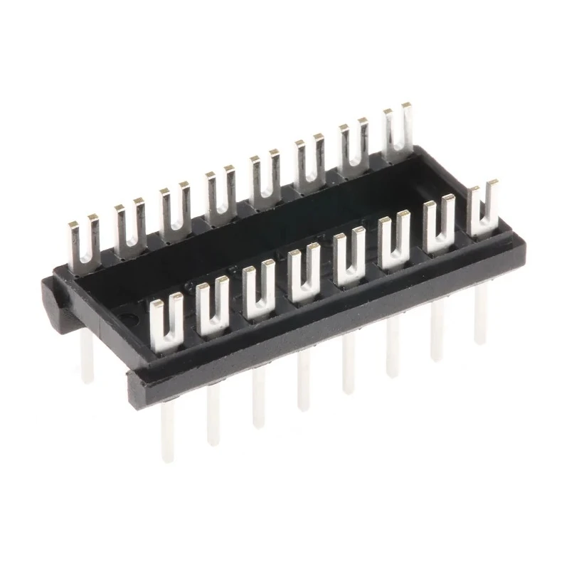 Aries Electronics 600 2.54 mm Pitch 16 Way Through Hole Mount DIL Header Tin over Nickel 16-600-10