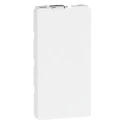 Legrand White Blanking Plate Polycarbonate 22.5mm Width 24.5mm Depth 5 723 41