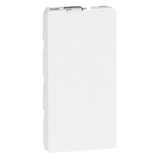 Legrand White Blanking Plate Polycarbonate 22.5mm Width 24.5mm Depth 5 723 41